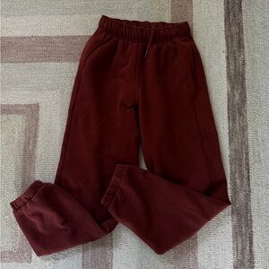 lululemon athletica Scuba Mid-Rise Oversize Joggers RockWood Red XXS